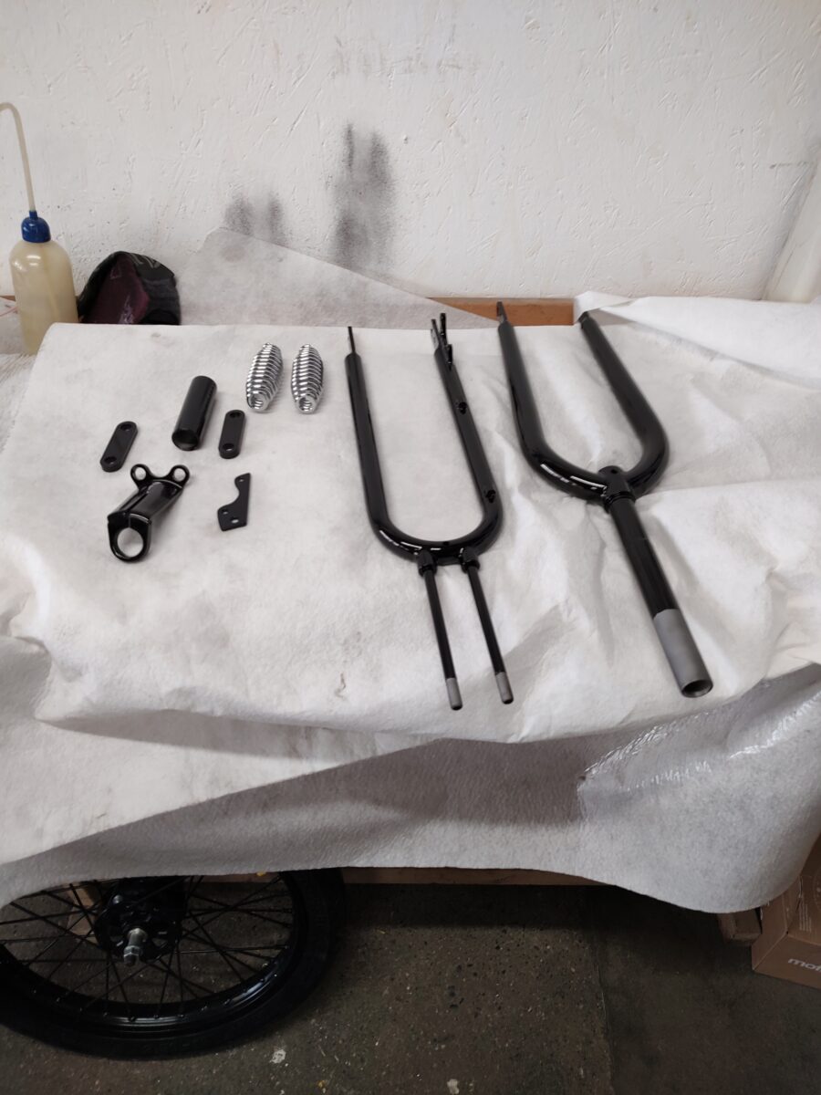 Projekt Springergabel | Puch Maxi N